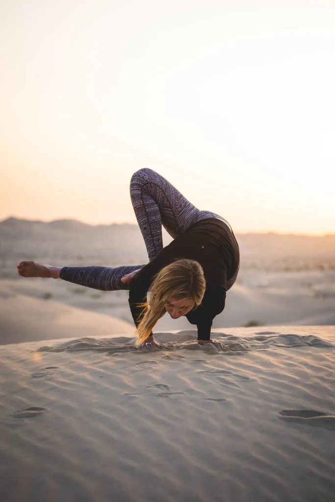 Alex McRobert sober yoga girl